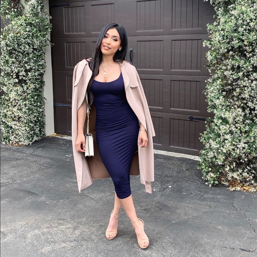 Blue Midi Dress